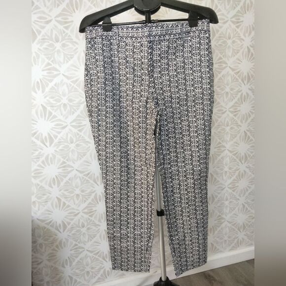 Kenar Women's pants size 10 pull on blue ankle length - Picture 1 of 8